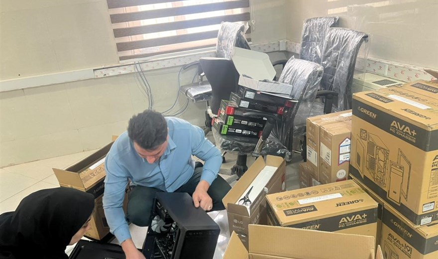 تجهیز کارگاه کامپیوتر معاونت آموزشی